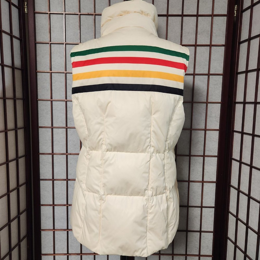 Pendleton Glacier National Park Collection Striped Down Vest Size L NWT Rare - Picture 2 of 8